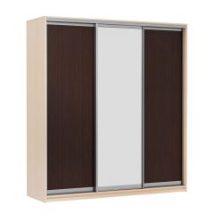 МИРАЖ 17.1 (620) 1 зеркало Шкаф для платья и белья в Коротчаево - korotchaevo.mebel24.online | фото 4
