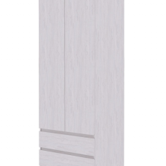 БРИЗ - 1 Шкаф двухстворчатый комбинированный в Коротчаево - korotchaevo.mebel24.online | фото