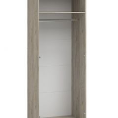Шкаф Эмма (Дуб Крафт серый/белый) в Коротчаево - korotchaevo.mebel24.online | фото 2