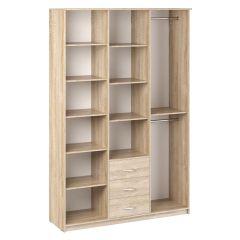 Шкаф комбинированный Дуэт Люкс с зеркалом в Коротчаево - korotchaevo.mebel24.online | фото 3
