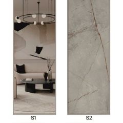 Шкаф-купе 1300 серии SILVER S1+S1+B2+PL2 (2 ящика+1 штанга+1 полка) профиль «Серебро» в Коротчаево - korotchaevo.mebel24.online | фото 7