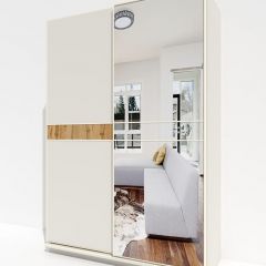 Шкаф-купе 1400 серии SOFT D6+D4+B2+PL2 (2 ящика+1штанга+1 полка) профиль «Капучино» в Коротчаево - korotchaevo.mebel24.online | фото