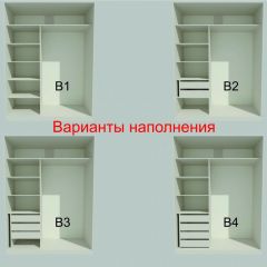 Шкаф-купе 1500 серии NEW CLASSIC K3+K3+B2+PL1 (2 ящика+1 штанга) профиль «Капучино» в Коротчаево - korotchaevo.mebel24.online | фото 7