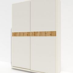Шкаф-купе 1600 серии SOFT D6+D6+B2+PL3 (2 ящика+2штанги) профиль «Капучино» в Коротчаево - korotchaevo.mebel24.online | фото 4