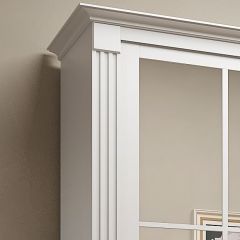 Шкаф-купе 1700 серии NEW CLASSIC K4+K4+B2+PL4 (2 ящика+F обр. штанга) профиль «Капучино» в Коротчаево - korotchaevo.mebel24.online | фото 4