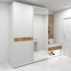 Шкаф-купе 1800 серии SOFT D6+D4+B2+PL2 (2 ящика+1штанга+1 полка) профиль «Капучино» в Коротчаево - korotchaevo.mebel24.online | фото 5