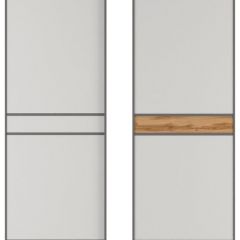 Шкаф-купе 2100 серии SOFT D4+D4+D4+B22+PL1 (по 2 ящика лев/прав+1штанга) профиль «Графит» в Коротчаево - korotchaevo.mebel24.online | фото 10