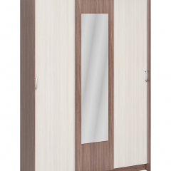 Шкаф-купе Бассо 1300 (Ясень шимо темный/светлый) в Коротчаево - korotchaevo.mebel24.online | фото