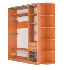 Шкаф-купе Элвис 1500 вариант 2 (Зеркало/Зеркало) в Коротчаево - korotchaevo.mebel24.online | фото 3