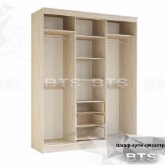 Шкаф-купе Маэстро (Ясень белый) в Коротчаево - korotchaevo.mebel24.online | фото 4