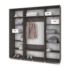 МАРТИН Шкаф-купе Анкор темный (2200*450) М421 в Коротчаево - korotchaevo.mebel24.online | фото 2