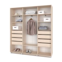 МАРТИН Шкаф-купе Млечный дуб (2000*450) М401 в Коротчаево - korotchaevo.mebel24.online | фото 4
