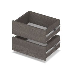 РОЛАНД Шкаф-купе с зеркалами Анкор темный (450*1400) Р443 в Коротчаево - korotchaevo.mebel24.online | фото 4