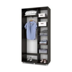 РОЛАНД Шкаф-купе Венге (450*1100) Р411 в Коротчаево - korotchaevo.mebel24.online | фото 2