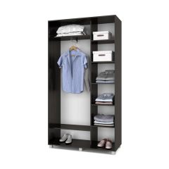 РОЛАНД Шкаф-купе Венге (450*1200) Р421 в Коротчаево - korotchaevo.mebel24.online | фото 2