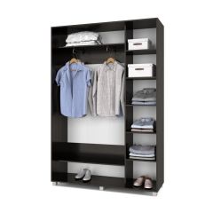 РОЛАНД Шкаф-купе Венге (450*1500) Р451 в Коротчаево - korotchaevo.mebel24.online | фото 3