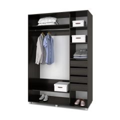 РОЛАНД Шкаф-купе Венге (600*1400) Р641 в Коротчаево - korotchaevo.mebel24.online | фото 4