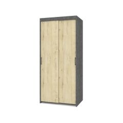 ТОМАС Шкаф-купе Камень темный - Ирландский дуб Т21 в Коротчаево - korotchaevo.mebel24.online | фото