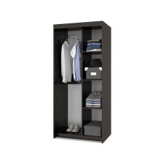 ТОМАС Шкаф-купе с зеркалом Венге/Млечный дуб Т22 в Коротчаево - korotchaevo.mebel24.online | фото 2