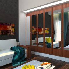Шкаф распашкой Оксана 1200 (ЛДСП 1 кат.) в Коротчаево - korotchaevo.mebel24.online | фото 10
