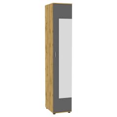 Шкаф с зеркалом "Алиса (H2_M)" ручка скоба в Коротчаево - korotchaevo.mebel24.online | фото 19