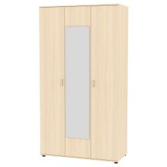 Шкаф с зеркалом "Алиса (H5_M2)" ручка скоба в Коротчаево - korotchaevo.mebel24.online | фото
