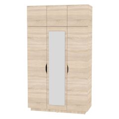 Шкаф с зеркалом "Аврора (H21_M)" в Коротчаево - korotchaevo.mebel24.online | фото 5
