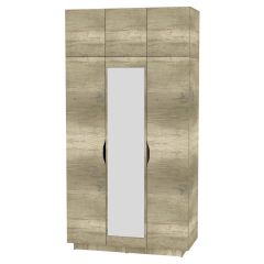 Шкаф с зеркалом "Аврора (H23_M)" в Коротчаево - korotchaevo.mebel24.online | фото 17