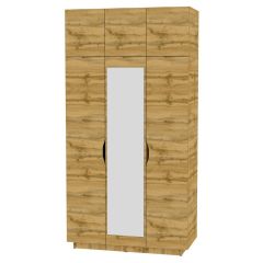 Шкаф с зеркалом "Аврора (H23_M)" в Коротчаево - korotchaevo.mebel24.online | фото 18