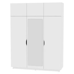 Шкаф с зеркалом "Аврора (H29_M)" в Коротчаево - korotchaevo.mebel24.online | фото 6
