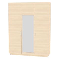 Шкаф с зеркалом "Аврора (H29_M)" в Коротчаево - korotchaevo.mebel24.online | фото 9