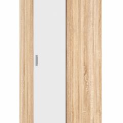 БЕАТРИС Шкаф Угловой (Дуб Сонома/Белый глянец) в Коротчаево - korotchaevo.mebel24.online | фото