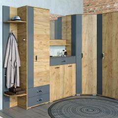 Шкаф угловой НКМ Бостон Секция 1 в Коротчаево - korotchaevo.mebel24.online | фото 2