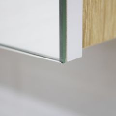 Шкаф-зеркало Мечта 50 Дуб сонома АЙСБЕРГ (DM2318HZ) в Коротчаево - korotchaevo.mebel24.online | фото 6