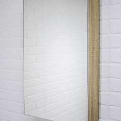 Шкаф-зеркало Мечта 50 Дуб сонома АЙСБЕРГ (DM2318HZ) в Коротчаево - korotchaevo.mebel24.online | фото 3