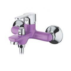 Смеситель для ванны Accoona A6367S фиолетовый в Коротчаево - korotchaevo.mebel24.online | фото