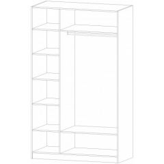 ДИАНА Шкаф 3-х створчатый в Коротчаево - korotchaevo.mebel24.online | фото 2