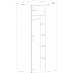 ДИАНА Шкаф угловой в Коротчаево - korotchaevo.mebel24.online | фото 2