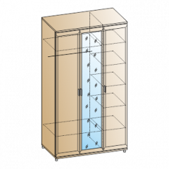 Спальня Мелисса композиция 3 (Акация Молдау) в Коротчаево - korotchaevo.mebel24.online | фото 4