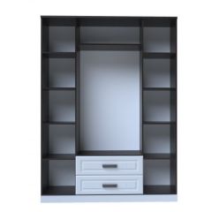 Спальня Венеция-1 (модульная) (Венге/Белое дерево) в Коротчаево - korotchaevo.mebel24.online | фото 6