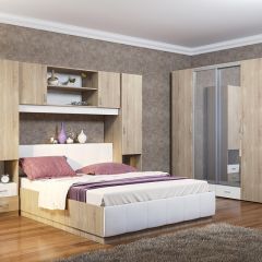 Спальный гарнитур Линда (модульный) в Коротчаево - korotchaevo.mebel24.online | фото 2
