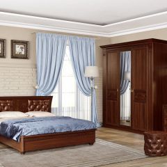 Спальный гарнитур Лючия (модульный) дуб оксфорд в Коротчаево - korotchaevo.mebel24.online | фото