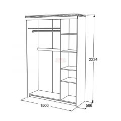 Спальный гарнитур Ольга-13 (модульный) в Коротчаево - korotchaevo.mebel24.online | фото 23