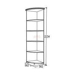 Спальный гарнитур Ольга-13 (модульный) в Коротчаево - korotchaevo.mebel24.online | фото 37