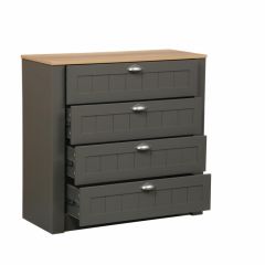Спальный гарнитур Прованс (модульный) Диамант серый в Коротчаево - korotchaevo.mebel24.online | фото 8