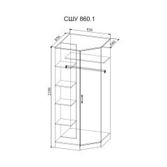СОФИ Спальный гарнитур (модульный) в Коротчаево - korotchaevo.mebel24.online | фото 27