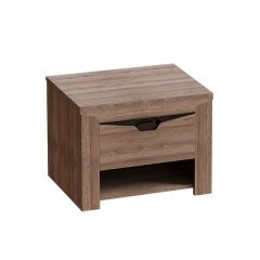 Спальный гарнитур  Соренто (Дуб стирлинг) в Коротчаево - korotchaevo.mebel24.online | фото 7