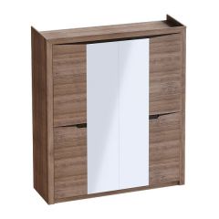 Спальный гарнитур  Соренто (Дуб стирлинг) в Коротчаево - korotchaevo.mebel24.online | фото 5