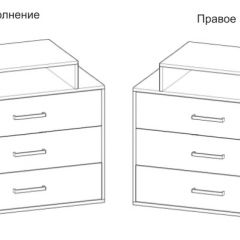 Спальный гарнитур Юнона (вариант-2) в Коротчаево - korotchaevo.mebel24.online | фото 4