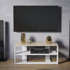 Стеллаж под ТВ Diamond Тип 3 в Коротчаево - korotchaevo.mebel24.online | фото 4